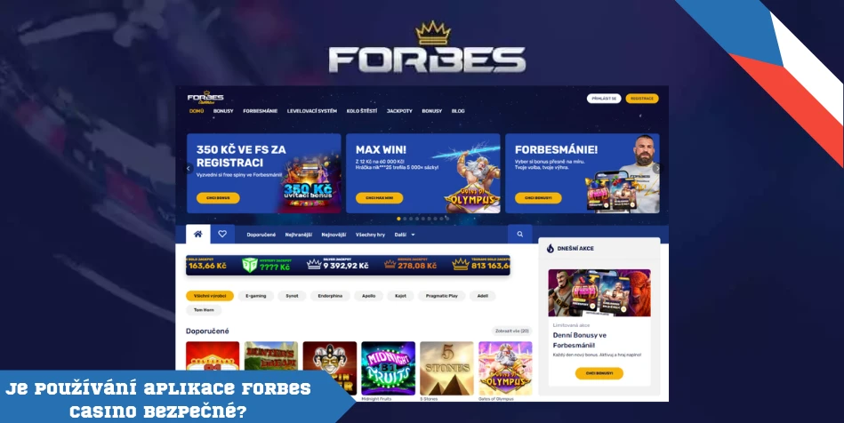 Je používání aplikace Forbes Casino bezpečné?